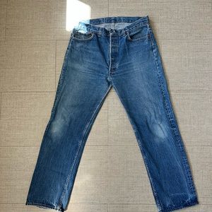 Women’s Levi’s 501 vintage jeans size 38, fits like 34